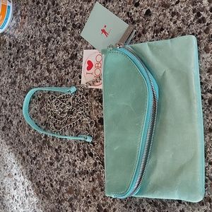 Used HOBO crossbody leather purse